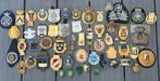 Lot d’insignes ITALIE Polizia, Ophalen of Verzenden, Rijkswacht, Embleem of Badge