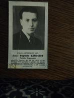 Dp Jean Vandiest gesneuveld te Nazibeulen 1945, Verzamelen, Bidprentjes en Rouwkaarten, Verzenden