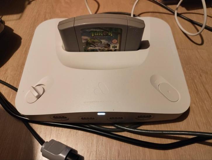 Analoog 3D wit - Nintendo 64, Games en Spelcomputers, Spelcomputers | Nintendo 64, Nieuw, Met games, Ophalen of Verzenden