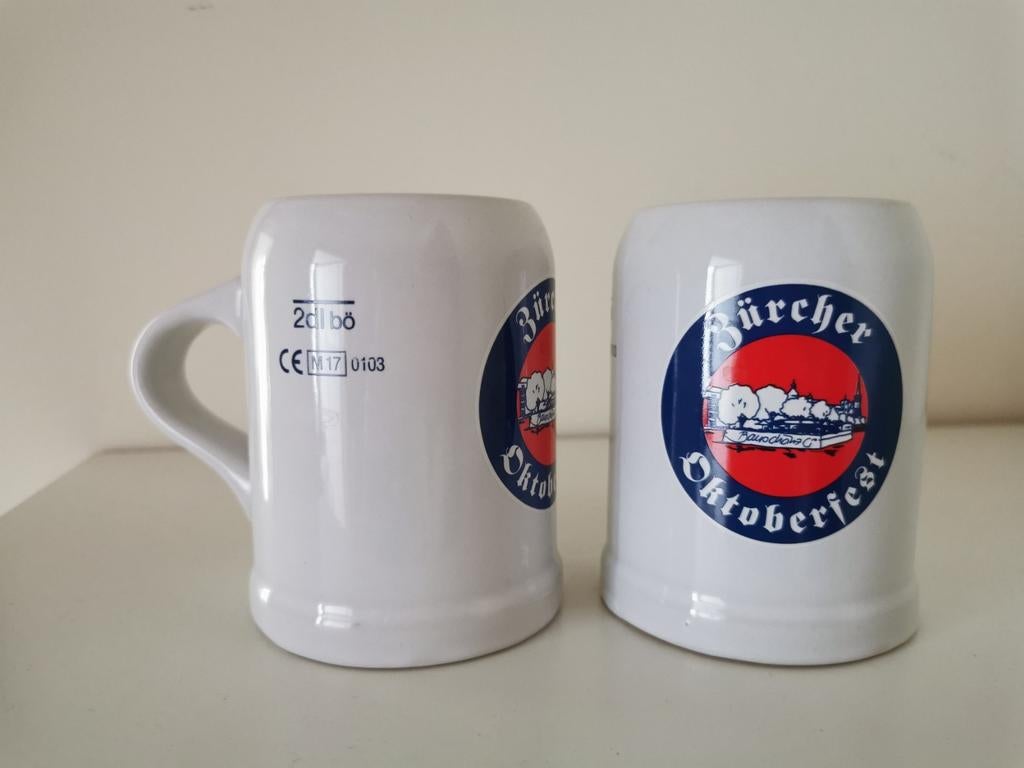 2 bocks en grès Oktoberfest, Ophalen, Nieuw