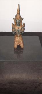 Bronzen bewaker van de tempel, Antiek en Kunst, Ophalen of Verzenden, Brons