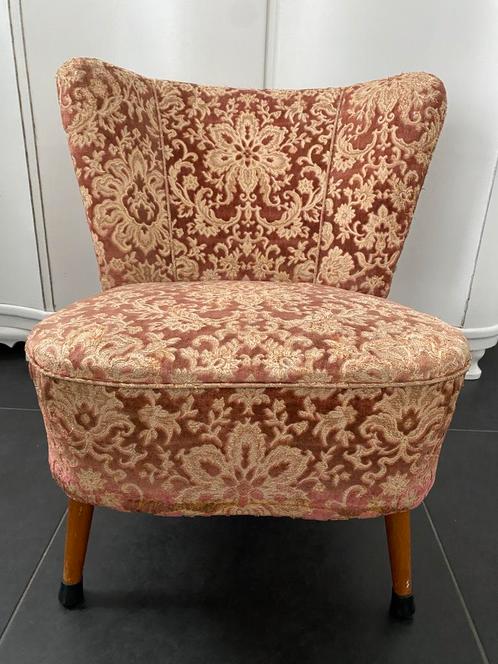 Fifties cocktail zeteltje, Huis en Inrichting, Zetels | Zetels en Chaises Longues, Stof, Ophalen