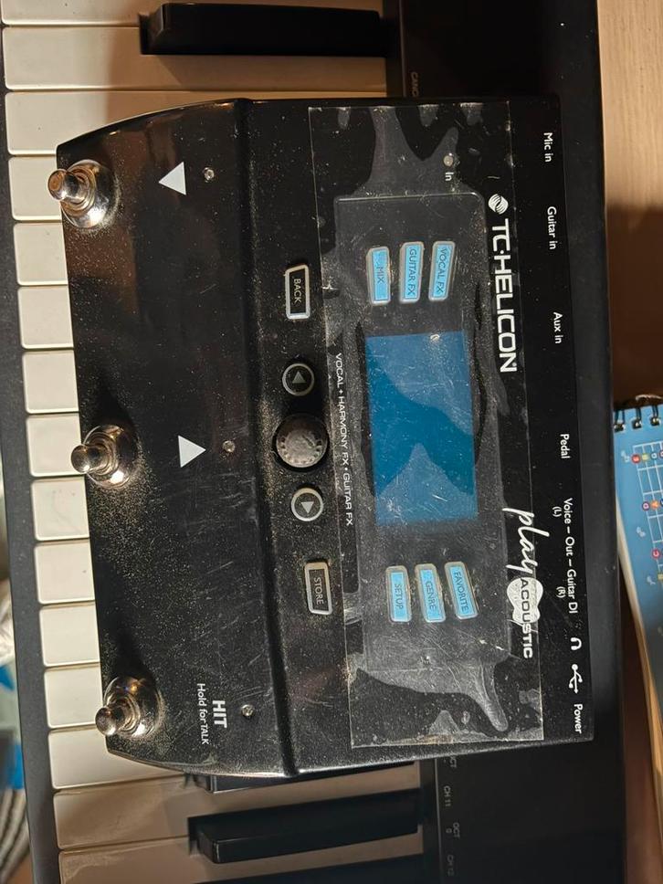 Pedale chant tc helicon play acoustic, Muziek en Instrumenten, Overige Muziek en Instrumenten, Zo goed als nieuw, Ophalen