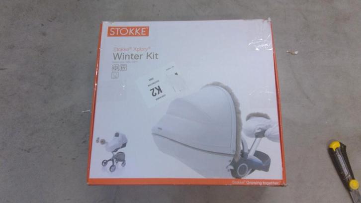 Stokke xplory winter kit winterkit wit, Enfants & Bébés, Poussettes & Combinaisons, Comme neuf, Poussette, Autres marques, Enlèvement ou Envoi