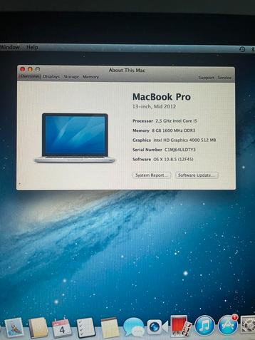 Apple MacBook Pro 13 pouces très peu utilisé, 8 GB, Comme neuf, Enlèvement, 500 GB