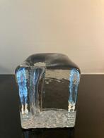 Ice cube vase Pukeberg Suède 60', Antiquités & Art, Antiquités | Verre & Cristal, Enlèvement