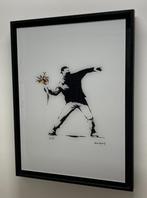 BANKSY: bedrukking op acrylglas met certificaat, Ophalen of Verzenden