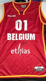 Gehandtekend Shirt Belgian Lions Basketbal, Sports & Fitness, Comme neuf, Enlèvement ou Envoi