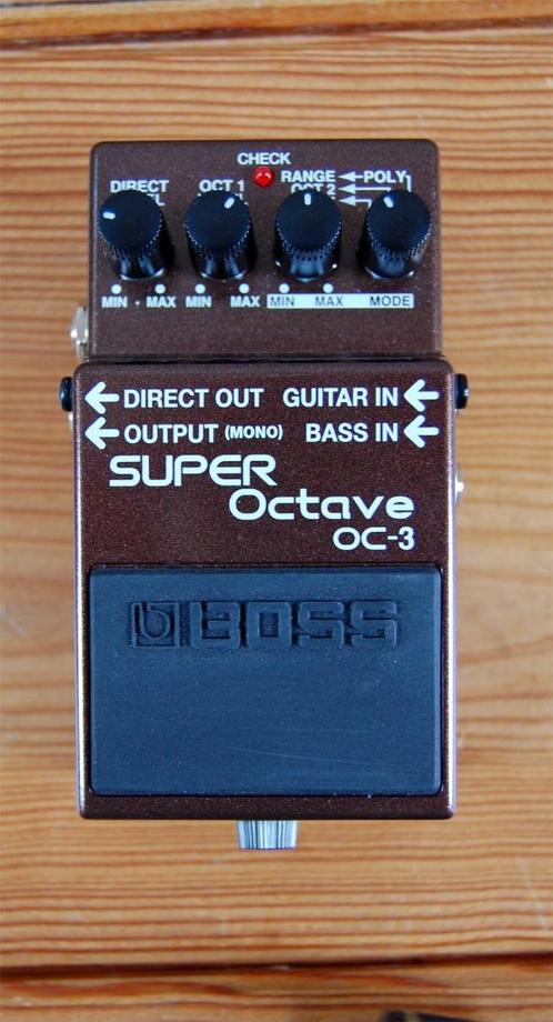 Boss OC-3 Super Octave - octaver voor gitaar of bas, Muziek en Instrumenten, Effecten, Nieuw, Overige typen, Ophalen of Verzenden