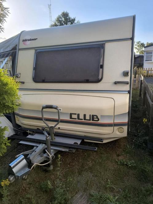Burstner, Caravans en Kamperen, Caravans, Particulier, Fietsenrek, Luifel, Ophalen