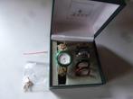 montre dame GUCCI + bagues de couleurs -certificat authentiq, Bijoux, Sacs & Beauté, Comme neuf, Autres marques, Or, Or