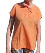 Bloes zomer oranje, Maat 38/40 (M), Overige kleuren, Ophalen of Verzenden, Zo goed als nieuw