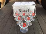 Set van 6 Duvel glazen in doos, Verzamelen, Glas en Drinkglazen, Ophalen