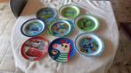 Plastic kinderservies - 1 euro per stuk, Ophalen
