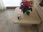 Travertin salontafel, 50 tot 100 cm, Minder dan 50 cm, Overige materialen, Zo goed als nieuw