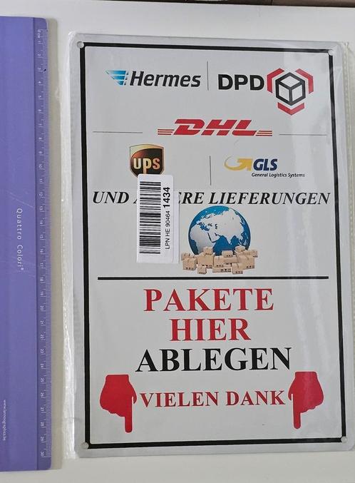 Plaque métallique pour entreprise (DE/allemand), Zakelijke goederen, Kantoor en Winkelinrichting | Magazijn, Stelling en Opslag