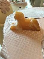 Marmer sfinx in licht amber kleur, Maison & Meubles, Accessoires pour la Maison | Plaids & Couvertures, Enlèvement