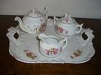 Service à thé ou autre décors fleurs en porcelaine, Ophalen, Zo goed als nieuw, Overige stijlen, Kop(pen) en/of Schotel(s)