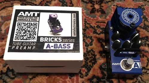 AMT A-Bass basgitaar buizen voorversterker, Muziek en Instrumenten, Effecten, Zo goed als nieuw, Volume, Overige typen, Equalizer