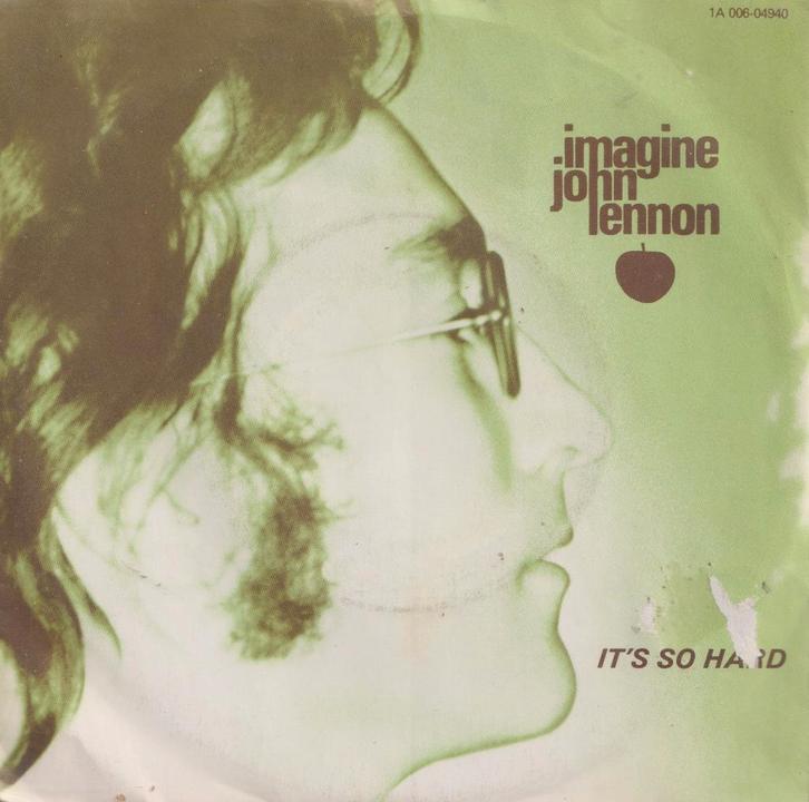 John Lennon – Imagine / It’s so hard – Single, CD & DVD, Vinyles Singles, Utilisé, Single, Pop, 7 pouces, Enlèvement ou Envoi