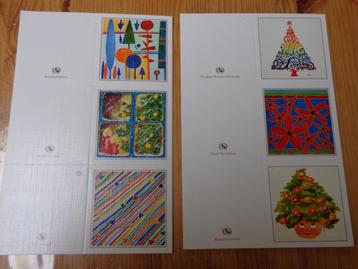 cartes doubles pour cadeaux: décors Noël et autres(6 pièces), Divers, Enlèvement ou Envoi, Neuf