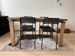 MÖRBYLÅNGA tafel + stoelen + vloerkleed, Ophalen, Zo goed als nieuw