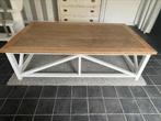 Table basse rustique en bois, Comme neuf, 100 à 150 cm, Rectangulaire, 50 à 100 cm