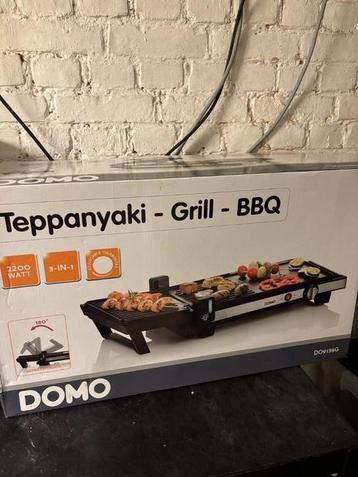 Domo Teppanyaki - Grill - BBQ - 2200W - nieuw! nog in doos beschikbaar voor biedingen