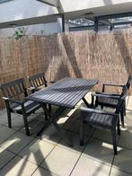 IKEA ÄNGSÖ Table & 4chairs For garden or terrace, Tuin en Terras, Tuinsets en Loungesets, Ophalen, Gebruikt