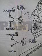 Mazda CX-9 scharnieren Rechts bij deur Origineel! TD1158210A, Neuf, -, Mazda, -