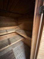 Sauna professionnel 187/187 intérieur + four 9kw +commande, Enlèvement, Utilisé, Finlandais ou Traditionnel, Sauna complet