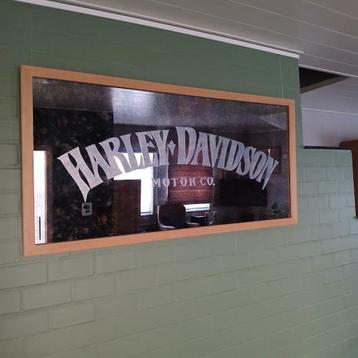 Harley Davidson Wandspiegel beschikbaar voor biedingen