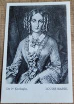 Oude prent: koningin Louise-Marie, Collections, Photos & Gravures, Comme neuf, Autres sujets/thèmes, Enlèvement ou Envoi, Gravure