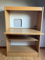 Computer kast, bureau : kleur lichte eik, Ophalen, Gebruikt