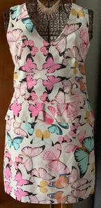 K-design S elegante vlinder jurk NIEUW, Kleding | Dames, Jurken, K-design, Ophalen of Verzenden, Zo goed als nieuw, Maat 36 (S)