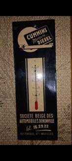 Thermomètre Billboard pour moteurs diesel Bruxelles, Collections, Enlèvement ou Envoi, Comme neuf, Panneau publicitaire