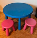 Ikea tafel met 2 krukjes, Kinderen en Baby's, Ophalen, Gebruikt