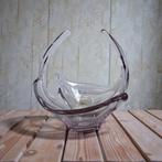Vintage paarse glazen murano schaal / kom, Huis en Inrichting, Ophalen of Verzenden, Zo goed als nieuw, Glas, Schaal