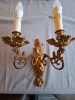 Antieke wandlampjes, Gebruikt, Ophalen of Verzenden