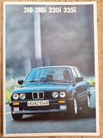 BMW SERIE 3 316 318i 320i 325i 1988 BROCHURE 34 PAGES TEXTE, Livres, BMW, Utilisé, Enlèvement ou Envoi