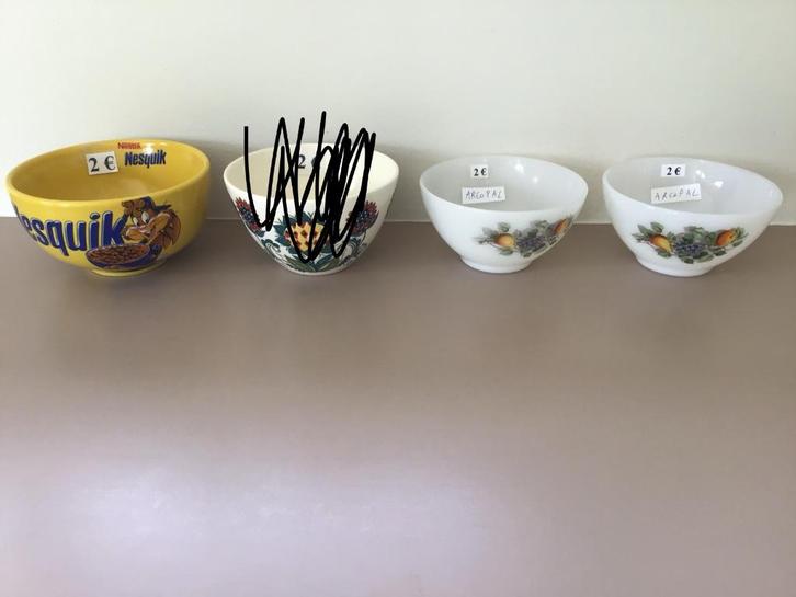 20 tal mooie kommen aan 2 of 1,50 euro per stuk, Huis en Inrichting, Keuken | Servies, Zo goed als nieuw, Kom(men), Ophalen of Verzenden