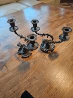 2 antieke kandelaars Wiskemann, Ophalen