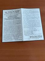 Rouwkaart A. De Cuypere  Lichtervelde 1894 + Oostende 1953, Carte de condoléances, Envoi