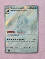 Pokemon crabominable illustration rare stellar crown, Ophalen of Verzenden, Zo goed als nieuw