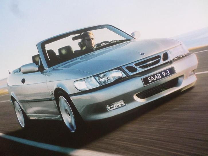Saab 93 9³ Cabrio 2003 Brochure - FRANS, Boeken, Auto's | Folders en Tijdschriften, Ophalen