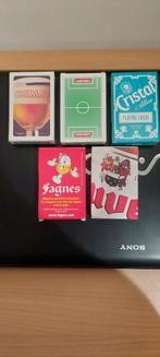 Lot de 5 jeux de cartes de bieres différents, Hobby & Loisirs créatifs, Enlèvement ou Envoi, Neuf