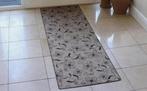 Deurmat mat XL bloemen bloem Beige Bruin 150 X 50 CM lang, Tuin en Terras, Deurmatten, Ophalen of Verzenden, Nieuw, Binnen, Droogloopmat