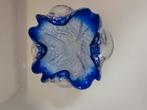 Murano schaal blauw, Ophalen of Verzenden