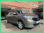 Dacia Lodgy 1.6i Benzine  *GPS/Airco/Cruise.Controle*, Euro 5, Zwart, 4 cilinders, 1600 cc