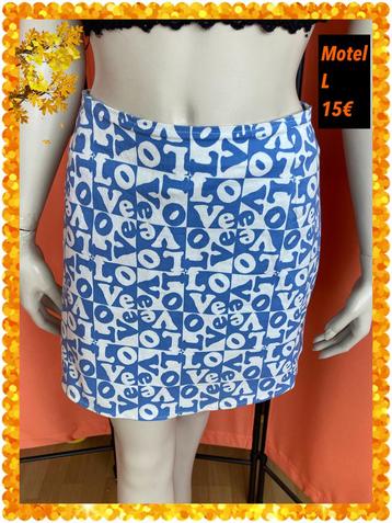 Rok dames L. Motel, Taille 42/44 (L), Enlèvement ou Envoi, Au-dessus du genou, Motel